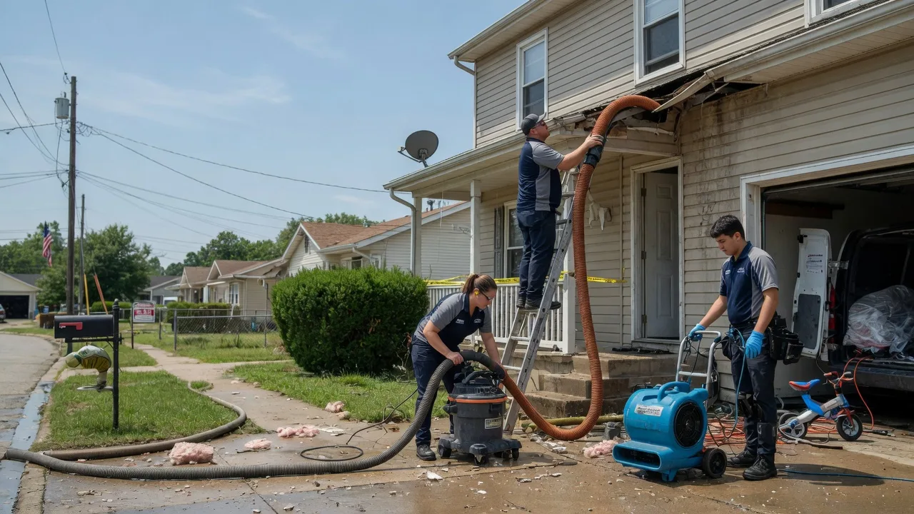Water Damage Restoration in Sherrard, IL near me